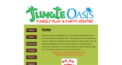 Desktop Screenshot of jungleoasisplayground.com